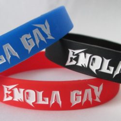 silikonový náramek<br />Enola Gay