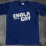 triko Enola Gay pánské modré